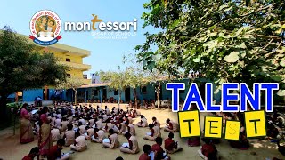 "TALENT TEST 2024" | Montessori High School | Valigonda| TS