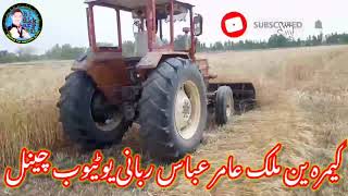 Gandum katnay wali machine| gandum bandany ki machine | wheat reaper cutter and binder machine |2021