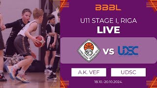 A.Kraukla VEF 2014 vs Utenos DSC 2014 | BBBL Boys U11