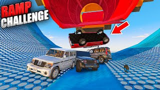 Indian Cars Ramp Race Challenge 💪 | GTA 5 गेमप्ले वीडियो