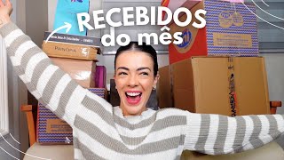 RECEBIDOS DO MÊS COM MUITAS NOVIDADES | Mentos, Eudora, Fini, Princípia e muito mais