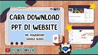 CARA DOWNLOAD TEMPLATE PPT GRATIS DI WEBSITE - DOWNLOAD SLIDE POWERPOINT KEREN DAN MENARIK