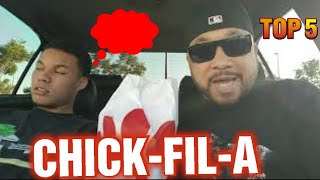 CHICK-FIL-A MUKBANG REVIEW W/CUZO | BALLIN' ON A BUDGET!!