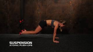 Suspended Atomic Push-ups |  Suspension Training Exercises