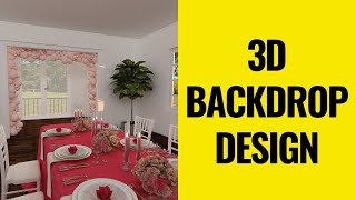 How To Create a REALISTIC 3D Event Design in minutes (4 of 7)