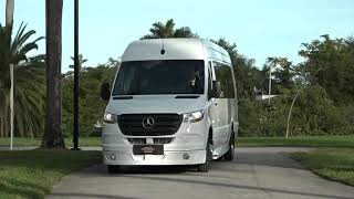 White Sprinter Limo