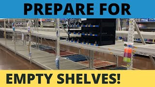 Warning!  Expect More Empty Shelves!  Global Supply Chain Disruptions