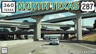 TX-360 SB to US-287 SB • Arlington, Midlothian and Waxahachie, TX