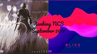 Ranking NCS September 2017