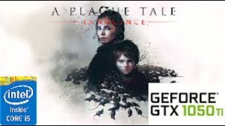 A Plague Tale Innocence: GTX 1050 TI 4GB I5 4460