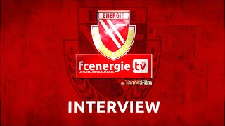 FC Energie Cottbus | Interview mit Nils Petersen im Rahmen des DFB-Pokalspiels gegen Werder Bremen