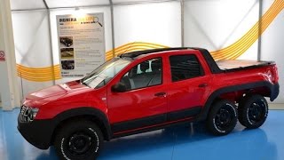 Dacia Dustruck - шестиколёсный пикап Renault Duster