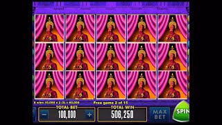 강원랜드 슬롯머신 10만원 배팅에 보너스게임은 과연 얼마나 나올까??? 집한채??? casino slot free game huge win