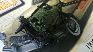 REVELL'S 49 MERC WAGON PART# 2. A part walk through and start of build, Chassis and motor.