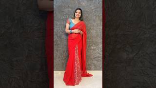 Style 1- Dupatta with Saree Styling series| Saree Draping| Dupatta as pleats #sareedrape #dupatta