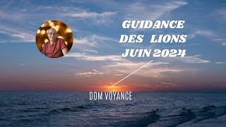 ♌ Signe des lions, juin 2024 pour votre guidance en voyance.♌