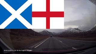 Timelapse driving in Scotland & England - Inverness to Cambridge