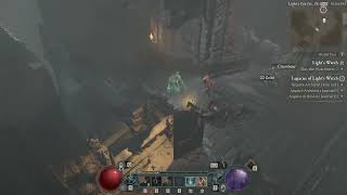 Side Quest in Dungeon - Legacies of Light's Watch - Diablo 4