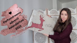 Parfumdreams adventi kalendárium 2022 Unboxing