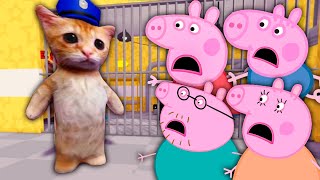 PEPPA PIG ESCAPE EL GATO'S PRISON RUN IN ROBLOX