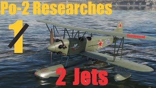 Po-2 Earns 2 Jets in 1 Game Very Overpowered - War Thunder