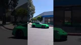 Porsche 992 GT3 with new exhaust