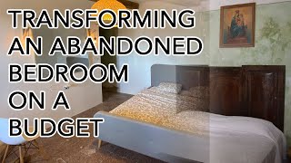 From ruin to luxury - Restoring an abandoned bedroom in an Italian villa on a budget.