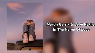 Martin Garrix & Bebe Rexha - In The Name Of Love