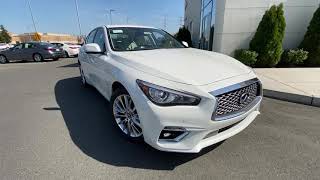 2020 INFINITI Q50 Luxe RWD Introduction (IN4004)