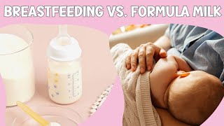 🍼 Breastfeeding vs. Formula: How to Decide What’s Best for Your Baby! #breastfeeding #parentingtips