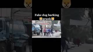 Fake dog barking prank new prank video