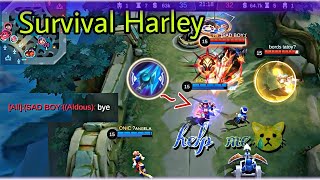 How Survived Harley? || Mobile Legends: Bang Bang