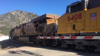 Moffat March Morning! Ski train and Union Pacific Coal ( Moffat Tunnel Subdivision)