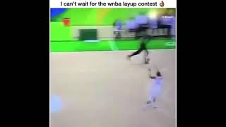 I can't wait wnba layup contest💯💥🔥