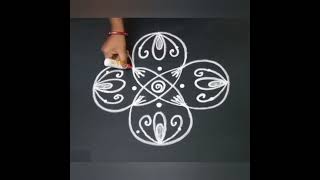 శ్రావణ మంగళవారం easy rangoli design #rangoli #muggulu