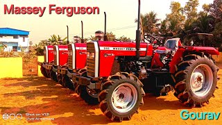 Massey ferguson Dyna Track 💪💪💪246 4wd  Rotavator Performance