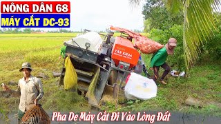 Cùng Xem Pha De Máy Cắt DC-93 Đi Vào Lòng Đất Của Anh Tài Xế | Pha Giải Cứu Đến Từ Vị Trí Máy Kéo