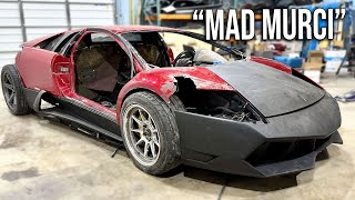 Reviving the Cheapest Lamborghini Murcielago Ever - New Suspension & Air Ride Install!