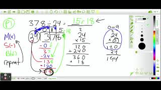 Long Division 2 Digit Divisors Practice 2 21