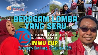 Beragam Lomba Seru di IMWU CUP 2024, HUT RI Ke-79 di Belanda