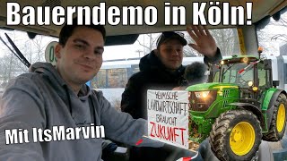 Wir protestieren in Düren & Köln 👨‍🌾❌ | Mit ItsMarvin | AgrarNils