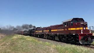 Lachlan Valley Railway Dubbo Steam Weekend Transfer run