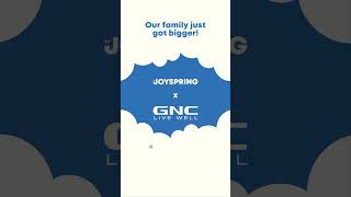 Joining Forces: JoySpring Partners with GNC Live Well for Enhanced Wellness!