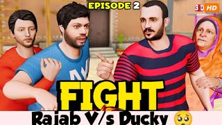 Rajab Butt Vs Ducky Bhai Fight Episode 02 | @rajabbutt94 @DuckyBhai | My first vlog