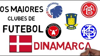 TOP 5 - MAIORES CLUBES DE FUTEBOL DA DINAMARCA