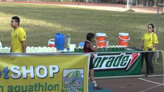 Wetshop Green Aquathlon - Finish Line 1