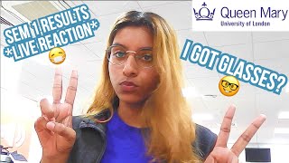 SEMESTER 1 RESULTS *LIVE REACTION* at QMUL (Queen Mary University of London) | Elvia Kiara