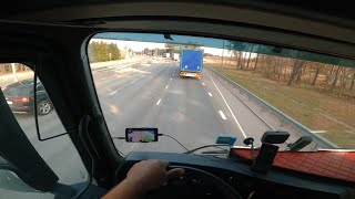 European Trucking POV - Driving In Pärnu County, Estonia