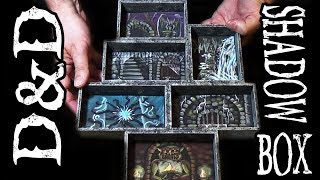 ⚔DIY D&D Shadow Box Dungeon for Mini Figs (DM's Craft #198)