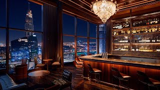 Night Smooth Jazz with Cozy New York Lounge🍷Relaxing Classical Music for a Serene and Calm Night